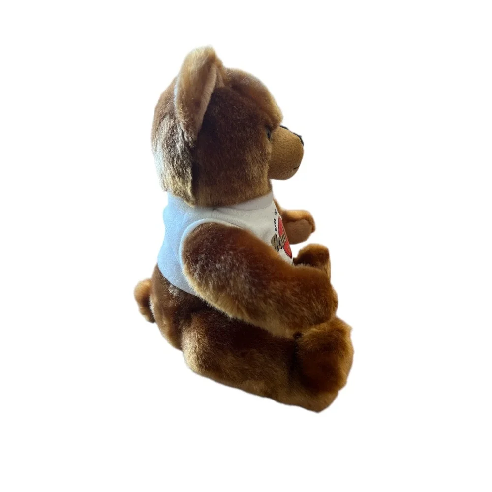 Hard Rock Cafe Memphis Herrington Teddy Bear‎ Plush Save Planet Signature 2005